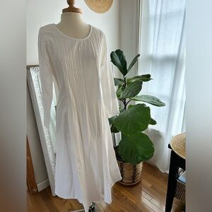 True Vintage White 1970’s frock dress size medium